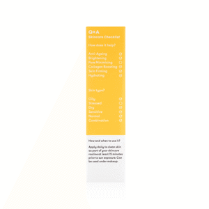 Q+A Peptide SPF 50 Anti-Ageing Daily Sunscreen 50ml